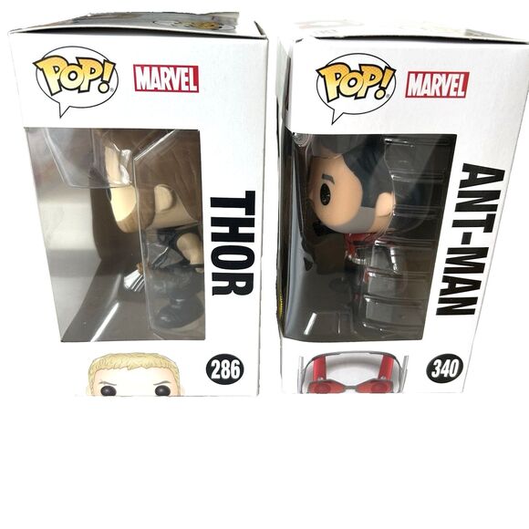 Funko Pop! Lot Of 2 Marvel Bundle Vinyl Figures Collection New w/Protector - Picture 6 of 7